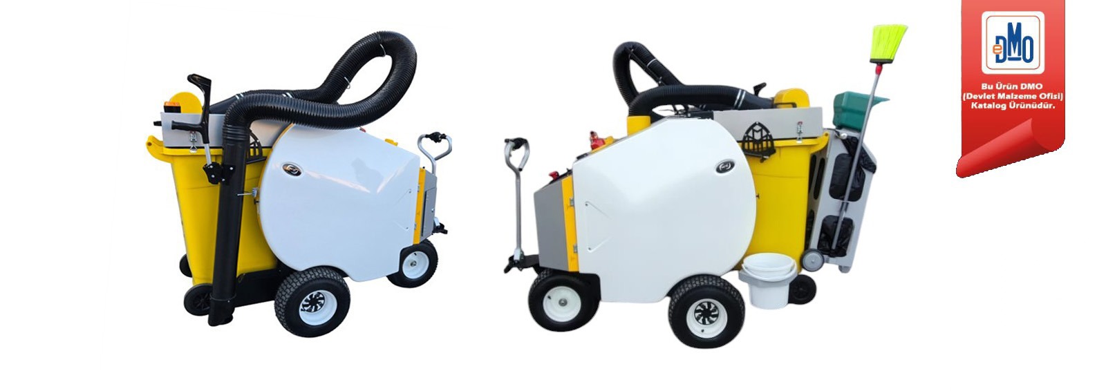 MAMUT ULTRA 240 PRO BT 48 V Gel Battery Vacuum Street  Sweeper