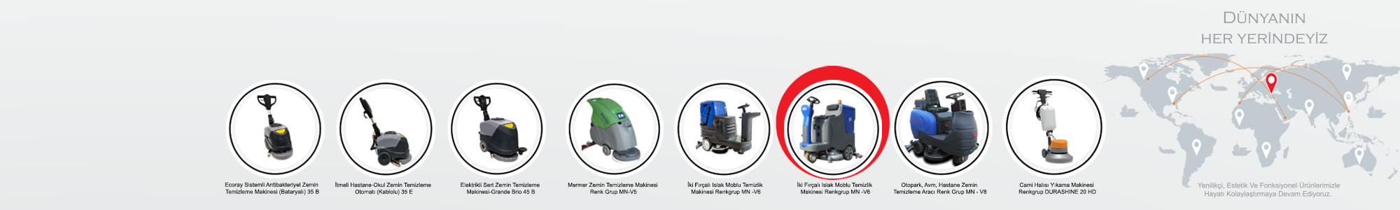 Binicili Mermer Zemin Temizleme Makinesi Renk Grup MN-V7