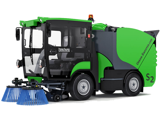 Dizel Kompakt Yol Sprge Arac Boschung S2 Urban Sweeper