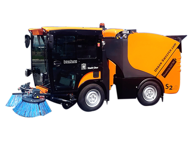 Multi Foksiyonel Karla Mcadele Arac Boschung S2 Urban Sweeper