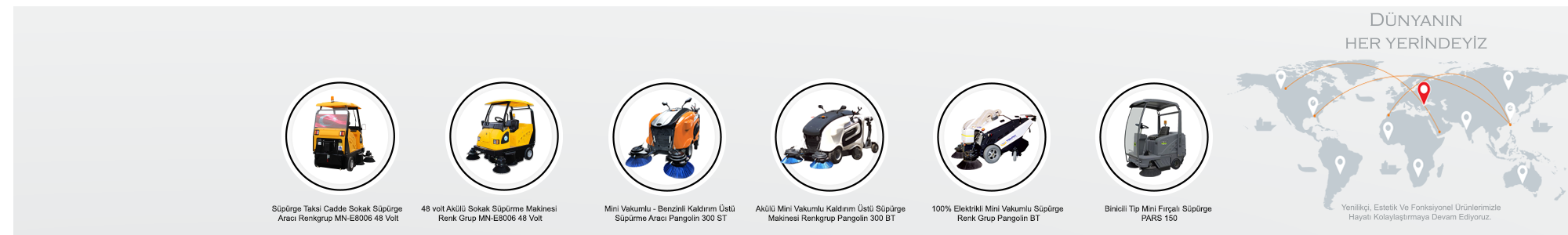 Pangolin 300 LT Street Sweeper with Lithium Battery