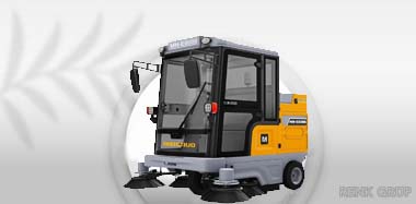 Compact Brushed Sweeper Vehicle