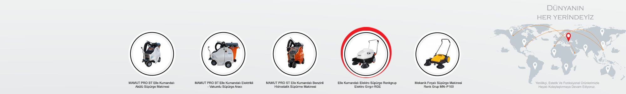 Renk Grup ELEKTRO GIRGIR-RGE Hand-Operated Sweeper