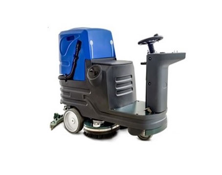 Renk Grup MN V6 Ground Cleaner Machine with two brushes and wet mob
