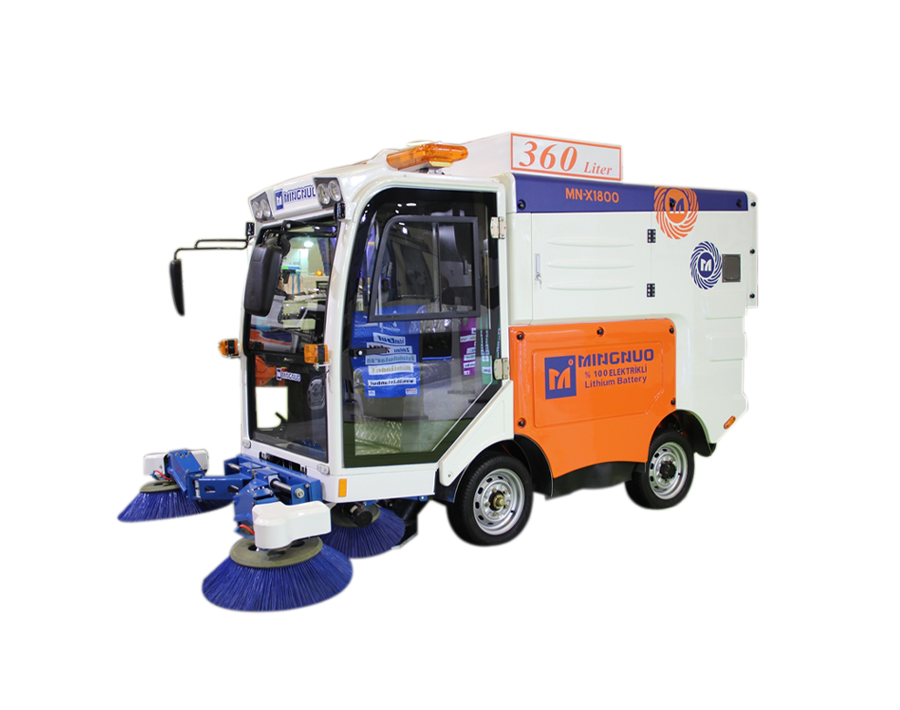 Renk Grup MN-X1800 Compact Vacuum Mini Sweeper with Accumulator