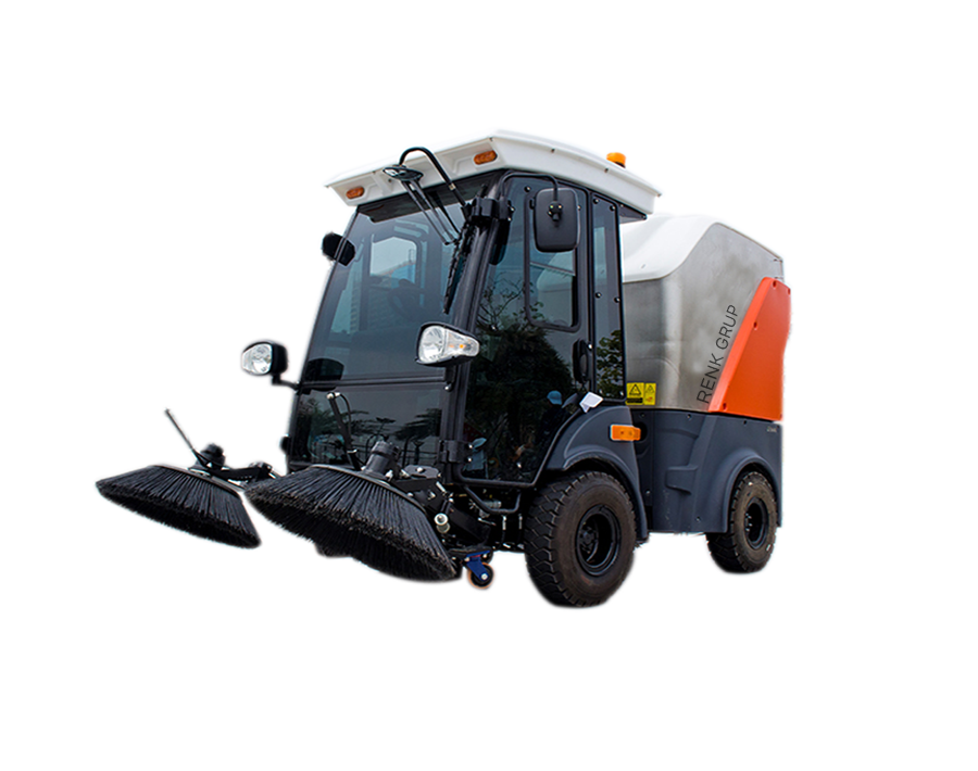 Renk Grup RG-1600 Electric Articulated Vacuum Sweeper Vehicle 